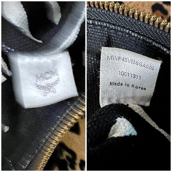 ✅PRICE FIRM✅AUTHENTIC MCM Green Pouch. SUPER RARE🔥 - Picture 8 of 15